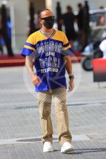 World © Octane Photographic Ltd. Formula 1 – Etihad F1 Grand Prix Abu Dhabi. Mercedes AMG Petronas F1 Team F1 W12 - Lewis Hamilton. Yas Marina Circuit, Abu Dhabi. Sunday 12th December 2021 Paddock and Setup.