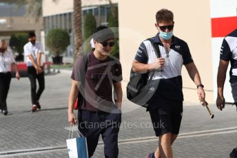 World © Octane Photographic Ltd. Formula 1 – Etihad F1 Grand Prix Abu Dhabi. Scuderia AlphaTauri Honda AT02 – Yuki Tsunoda. Yas Marina Circuit, Abu Dhabi. Sunday 12th December 2021 Paddock and Setup.