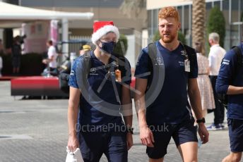 World © Octane Photographic Ltd. Formula 1 – Etihad F1 Grand Prix Abu Dhabi. Williams in santa hat. Yas Marina Circuit, Abu Dhabi. Sunday 12th December 2021.