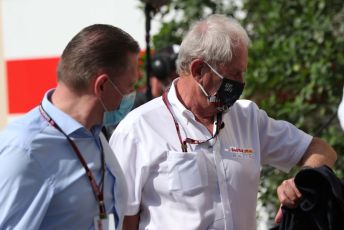 World © Octane Photographic Ltd. Formula 1 – Etihad F1 Grand Prix Abu Dhabi. Helmut Marko - advisor to the Red Bull GmbH Formula One Teams and head of Red Bull's driver development program. Yas Marina Circuit, Abu Dhabi. Sunday 12th December 2021.