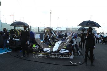 World © Octane Photographic Ltd. Formula 1 – Etihad F1 Grand Prix Abu Dhabi. Williams Racing FW 43B – George Russell. Yas Marina Circuit, Abu Dhabi. Sunday 12th December 2021 Grid.