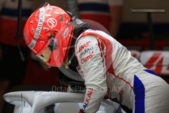 World © Octane Photographic Ltd. Formula 1 – F1 Young Driver and Tyre Test. Uralkali Haas F1 Team Mule Car – Pietro Fittipaldi. Yas Marina Circuit, Abu Dhabi. Tuesday 14th December 2021.