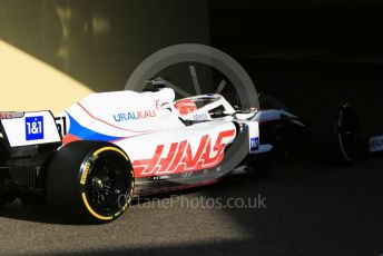 World © Octane Photographic Ltd. Formula 1 – F1 Young Driver and Tyre Test. Uralkali Haas F1 Team Mule Car – Pietro Fittipaldi. Yas Marina Circuit, Abu Dhabi. Tuesday 14th December 2021.