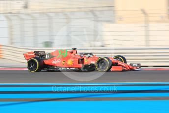 World © Octane Photographic Ltd. Formula 1 – F1 Young Driver and Tyre Test. Scuderia Ferrari Mission Winnow Mule Car – Carlos Sainz. Yas Marina Circuit, Abu Dhabi. Tuesday 14th December 2021.