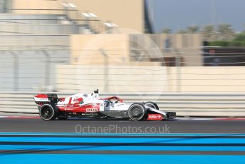 World © Octane Photographic Ltd. Formula 1 – F1 Young Driver and Tyre Test. Alfa Romeo Racing Orlen Mule Car – Guanyu Zhou. Yas Marina Circuit, Abu Dhabi. Tuesday 14th December 2021.