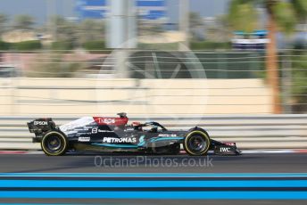 World © Octane Photographic Ltd. Formula 1 – F1 Young Driver and Tyre Test. Mercedes AMG Petronas F1 Team Mule Car – George Russell. Yas Marina Circuit, Abu Dhabi. Tuesday 14th December 2021.