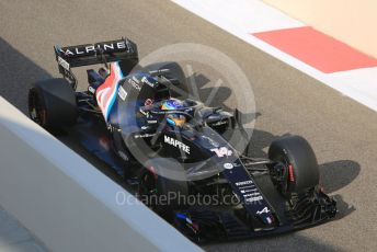 World © Octane Photographic Ltd. Formula 1 – F1 Young Driver and Tyre Test. Alpine F1 Team Mule Car – Fernando Alonso. Yas Marina Circuit, Abu Dhabi. Tuesday 14th December 2021.