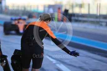 World © Octane Photographic Ltd. Formula 1 – F1 Young Driver and Tyre Test. McLaren F1 Team Mule Car – Lando Norris. Yas Marina Circuit, Abu Dhabi. Tuesday 14th December 2021.