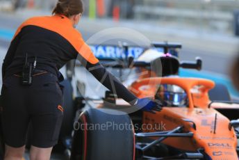 World © Octane Photographic Ltd. Formula 1 – F1 Young Driver and Tyre Test. McLaren F1 Team Mule Car – Lando Norris. Yas Marina Circuit, Abu Dhabi. Tuesday 14th December 2021.