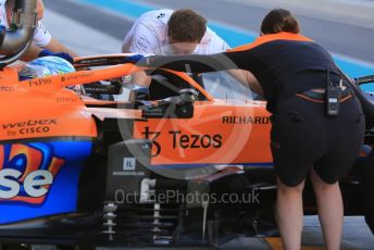 World © Octane Photographic Ltd. Formula 1 – F1 Young Driver and Tyre Test. McLaren F1 Team Mule Car – Lando Norris. Yas Marina Circuit, Abu Dhabi. Tuesday 14th December 2021.