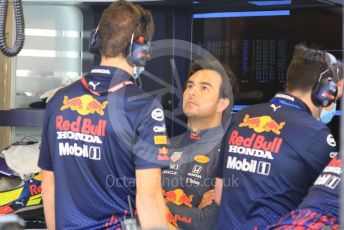 World © Octane Photographic Ltd. Formula 1 – F1 Young Driver and Tyre Test. Red Bull Racing Honda Mule Car – Sergio Perez. Yas Marina Circuit, Abu Dhabi. Tuesday 14th December 2021.