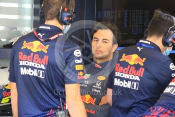 World © Octane Photographic Ltd. Formula 1 – F1 Young Driver and Tyre Test. Red Bull Racing Honda Mule Car – Sergio Perez. Yas Marina Circuit, Abu Dhabi. Tuesday 14th December 2021.