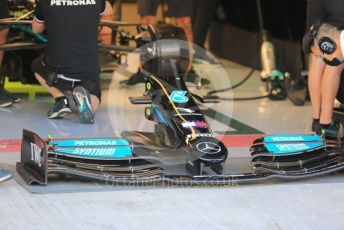 World © Octane Photographic Ltd. Formula 1 – F1 Young Driver and Tyre Test. Mercedes AMG Petronas F1 Team Mule Car – George Russell. Yas Marina Circuit, Abu Dhabi. Tuesday 14th December 2021.