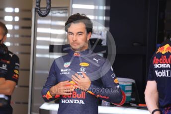 World © Octane Photographic Ltd. Formula 1 – F1 Young Driver and Tyre Test. Red Bull Racing Honda Mule Car – Sergio Perez. Yas Marina Circuit, Abu Dhabi. Tuesday 14th December 2021.