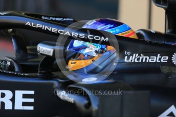 World © Octane Photographic Ltd. Formula 1 – F1 Young Driver and Tyre Test. Alpine F1 Team Mule Car – Fernando Alonso. Yas Marina Circuit, Abu Dhabi. Tuesday 14th December 2021.