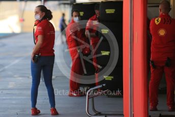 World © Octane Photographic Ltd. Formula 1 – F1 Young Driver and Tyre Test. Scuderia Ferrari Academy – Maya Weug. Yas Marina Circuit, Abu Dhabi. Tuesday 14th December 2021.