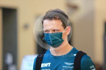 World © Octane Photographic Ltd. Formula 1 – F1 Young Driver and Tyre Test. Aston Martin Cognizant F1 Team – Nick Yelloly. Yas Marina Circuit, Abu Dhabi. Tuesday 14th December 2021.