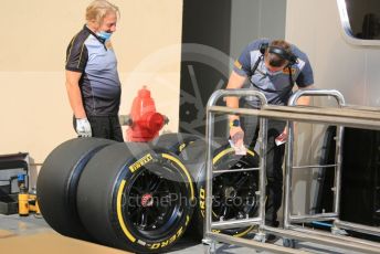 World © Octane Photographic Ltd. Formula 1 – F1 Young Driver and Tyre Test. Pirelli 18 inch wheels and tyres. Yas Marina Circuit, Abu Dhabi. Tuesday 14th December 2021.