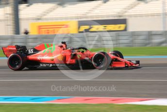 World © Octane Photographic Ltd. Formula 1 – F1 Young Driver and Tyre Test. Scuderia Ferrari Mission Winnow Mule Car – Carlos Sainz. Yas Marina Circuit, Abu Dhabi. Tuesday 14th December 2021.