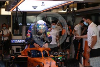 World © Octane Photographic Ltd. Formula 1 – F1 Young Driver and Tyre Test. McLaren F1 Team Mule Car – Lando Norris. Yas Marina Circuit, Abu Dhabi. Tuesday 14th December 2021.