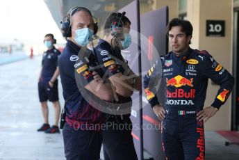 World © Octane Photographic Ltd. Formula 1 – F1 Young Driver and Tyre Test. Red Bull Racing Honda Mule Car – Sergio Perez. Yas Marina Circuit, Abu Dhabi. Tuesday 14th December 2021.
