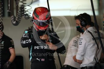 World © Octane Photographic Ltd. Formula 1 – F1 Young Driver and Tyre Test. Mercedes AMG Petronas F1 Team Mule Car – George Russell. Yas Marina Circuit, Abu Dhabi. Tuesday 14th December 2021.