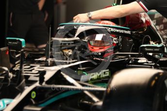 World © Octane Photographic Ltd. Formula 1 – F1 Young Driver and Tyre Test. Mercedes AMG Petronas F1 Team Mule Car – George Russell. Yas Marina Circuit, Abu Dhabi. Tuesday 14th December 2021.