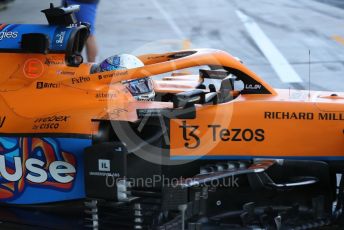 World © Octane Photographic Ltd. Formula 1 – F1 Young Driver and Tyre Test. McLaren F1 Team Mule Car – Lando Norris. Yas Marina Circuit, Abu Dhabi. Tuesday 14th December 2021.