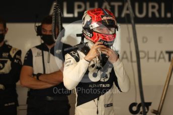 World © Octane Photographic Ltd. Formula 1 – F1 Young Driver and Tyre Test. Scuderia AlphaTauri Honda Mule Car – Pierre Gasly. Yas Marina Circuit, Abu Dhabi. Tuesday 14th December 2021.