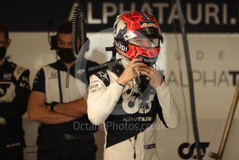 World © Octane Photographic Ltd. Formula 1 – F1 Young Driver and Tyre Test. Scuderia AlphaTauri Honda Mule Car – Pierre Gasly. Yas Marina Circuit, Abu Dhabi. Tuesday 14th December 2021.