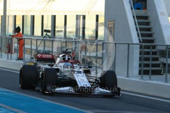 World © Octane Photographic Ltd. Formula 1 – F1 Young Driver and Tyre Test. Alfa Romeo Racing Orlen Mule Car – Guanyu Zhou. Yas Marina Circuit, Abu Dhabi. Tuesday 14th December 2021.
