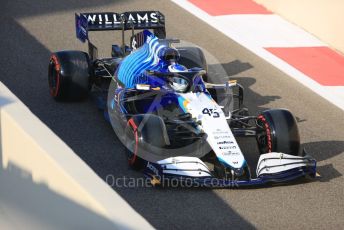 World © Octane Photographic Ltd. Formula 1 – F1 Young Driver and Tyre Test. Williams Racing Mule Car – Logan Sargeant. Yas Marina Circuit, Abu Dhabi. Tuesday 14th December 2021.