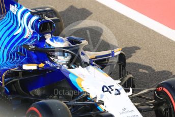 World © Octane Photographic Ltd. Formula 1 – F1 Young Driver and Tyre Test. Williams Racing Mule Car – Logan Sargeant. Yas Marina Circuit, Abu Dhabi. Tuesday 14th December 2021.