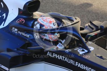 World © Octane Photographic Ltd. Formula 1 – F1 Young Driver and Tyre Test. Scuderia AlphaTauri Honda Mule Car – Yuki Tsunoda. Yas Marina Circuit, Abu Dhabi. Tuesday 14th December 2021.