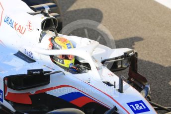 World © Octane Photographic Ltd. Formula 1 – F1 Young Driver and Tyre Test. Uralkali Haas F1 Team Mule Car – Mick Schumacher. Yas Marina Circuit, Abu Dhabi. Tuesday 14th December 2021.