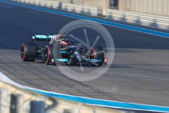 World © Octane Photographic Ltd. Formula 1 – F1 Young Driver and Tyre Test. Mercedes AMG Petronas F1 Team Mule Car – George Russell. Yas Marina Circuit, Abu Dhabi. Tuesday 14th December 2021.