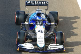 World © Octane Photographic Ltd. Formula 1 – F1 Young Driver and Tyre Test. Williams Racing Mule Car – Logan Sargeant. Yas Marina Circuit, Abu Dhabi. Tuesday 14th December 2021.