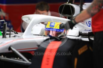 World © Octane Photographic Ltd. Formula 1 – F1 Young Driver and Tyre Test. Uralkali Haas F1 Team Mule Car – Mick Schumacher. Yas Marina Circuit, Abu Dhabi. Tuesday 14th December 2021.