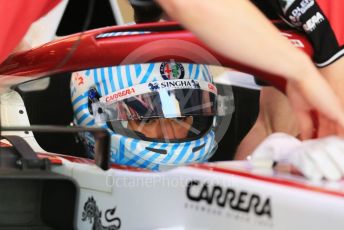 World © Octane Photographic Ltd. Formula 1 – F1 Young Driver and Tyre Test. Alfa Romeo Racing Orlen Mule Car – Guanyu Zhou. Yas Marina Circuit, Abu Dhabi. Tuesday 14th December 2021.