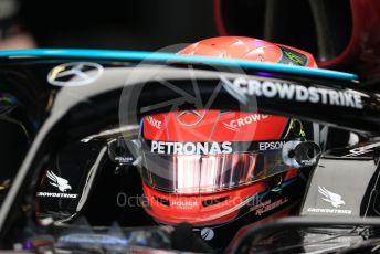 World © Octane Photographic Ltd. Formula 1 – F1 Young Driver and Tyre Test. Mercedes AMG Petronas F1 Team Mule Car – George Russell. Yas Marina Circuit, Abu Dhabi. Tuesday 14th December 2021.