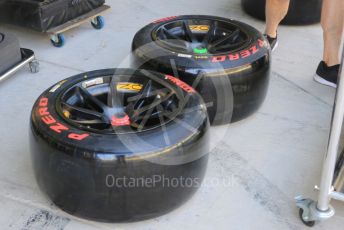 World © Octane Photographic Ltd. Formula 1 – F1 Young Driver and Tyre Test. Alpine F1 Team Mule Car – Esteban Ocon's 18 inch Pirelli tyres. Yas Marina Circuit, Abu Dhabi. Tuesday 14th December 2021.
