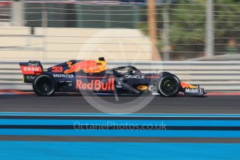 World © Octane Photographic Ltd. Formula 1 – F1 Young Driver and Tyre Test. Red Bull Racing Honda Mule Car – Max Verstappen. Yas Marina Circuit, Abu Dhabi. Tuesday 14th December 2021.