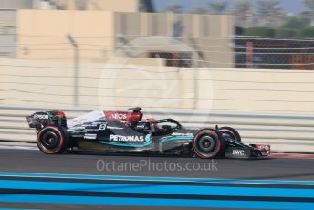 World © Octane Photographic Ltd. Formula 1 – F1 Young Driver and Tyre Test. Mercedes AMG Petronas F1 Team Mule Car – George Russell. Yas Marina Circuit, Abu Dhabi. Tuesday 14th December 2021.