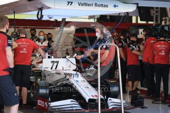 World © Octane Photographic Ltd. Formula 1 – F1 Young Driver and Tyre Test. Alfa Romeo Racing Orlen Mule Car – Valtteri Bottas. Yas Marina Circuit, Abu Dhabi. Tuesday 14th December 2021.