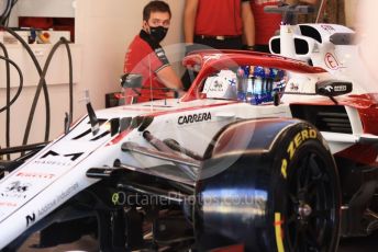 World © Octane Photographic Ltd. Formula 1 – F1 Young Driver and Tyre Test. Alfa Romeo Racing Orlen Mule Car – Valtteri Bottas. Yas Marina Circuit, Abu Dhabi. Tuesday 14th December 2021.