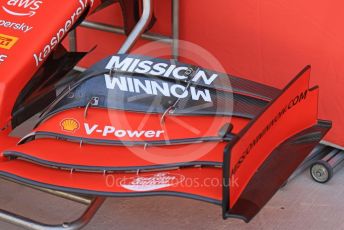 World © Octane Photographic Ltd. Formula 1 – F1 Young Driver and Tyre Test. Scuderia Ferrari Mission Winnow Mule Car – Charles Leclerc 18 inch front wing. Yas Marina Circuit, Abu Dhabi. Tuesday 14th December 2021.