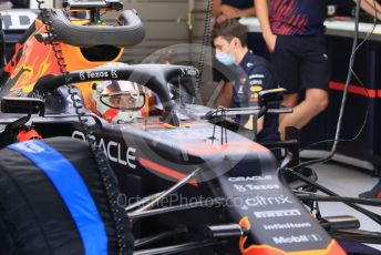 World © Octane Photographic Ltd. Formula 1 – F1 Young Driver and Tyre Test. Red Bull Racing Honda Mule Car – Max Verstappen. Yas Marina Circuit, Abu Dhabi. Tuesday 14th December 2021.