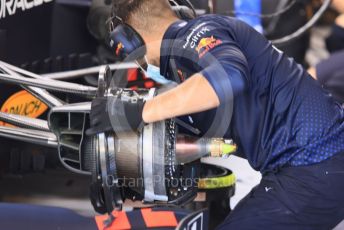 World © Octane Photographic Ltd. Formula 1 – F1 Young Driver and Tyre Test. Red Bull Racing Honda Mule Car – Max Verstappen. Yas Marina Circuit, Abu Dhabi. Tuesday 14th December 2021.