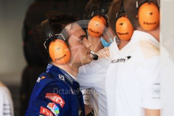 World © Octane Photographic Ltd. Formula 1 – F1 Young Driver and Tyre Test. McLaren F1 Team Mule Car – Pato O’Ward. Yas Marina Circuit, Abu Dhabi. Tuesday 14th December 2021.