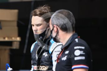 World © Octane Photographic Ltd. Formula 1 – F1 Young Driver and Tyre Test. Alpine F1 Team Mule Car – Oscar Piastri. Yas Marina Circuit, Abu Dhabi. Tuesday 14th December 2021.